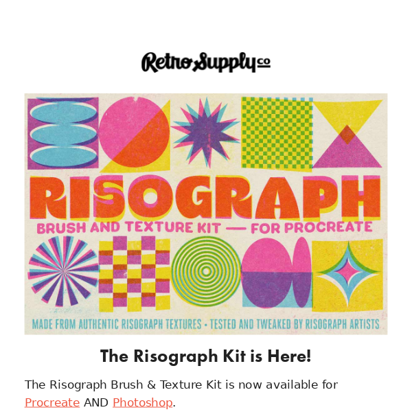 The Risograph Kit is available now!