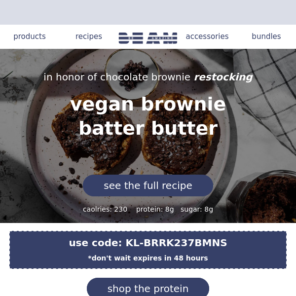 vegan brownie batter butter recipe