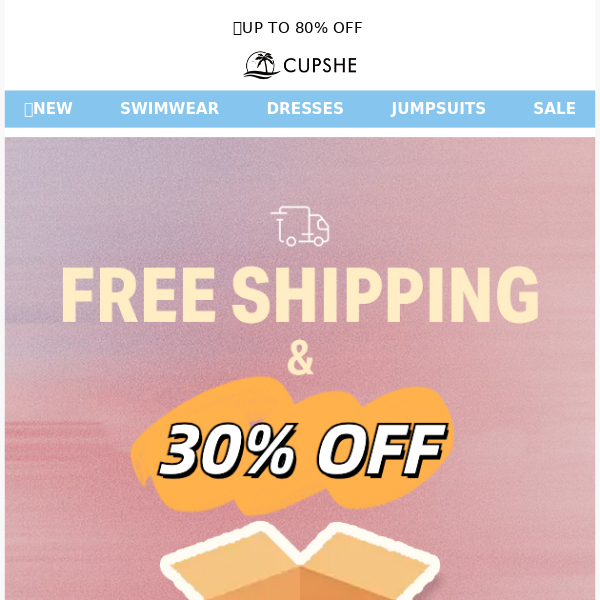 WOW: FREE SHIPPING & 30% OFF ENDS SOON🚚