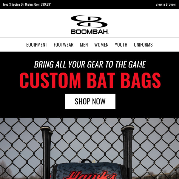 Boombah custom bat clearance bags