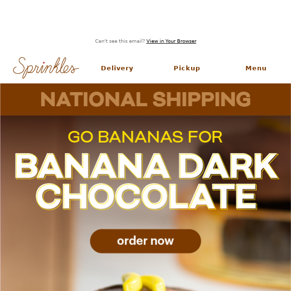 Indulge in our Banana Dark Chocolate