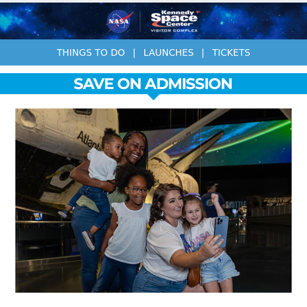 Black Friday Begins Today at Kennedy Space Center!