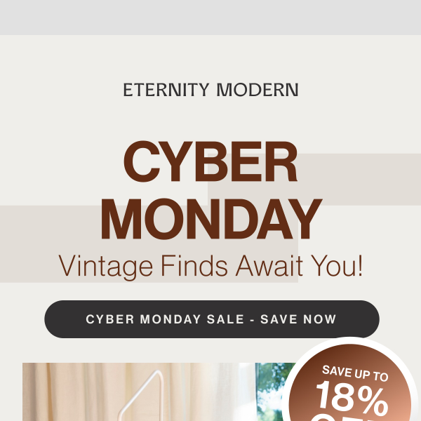 Cyber Monday: Vintage Value, Modern Discounts