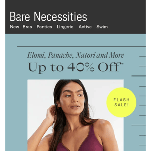 Get Up To 40% Off Elomi, Panache & More | Select Styles