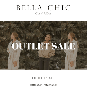 OUTLET SALE| UP TO 70% OFF!