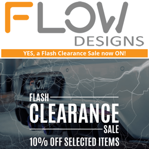 Flash Clearance Sale WHAT?