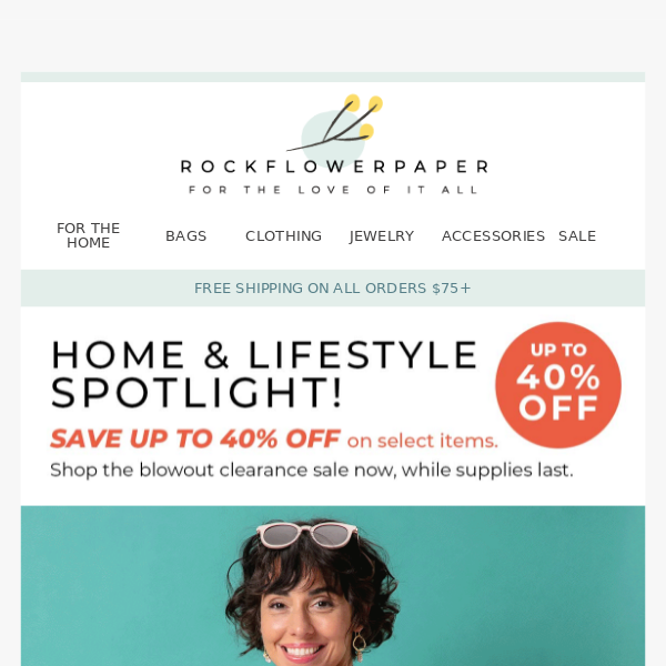 Clearance Sale, Home & Lifestyle Spotlight