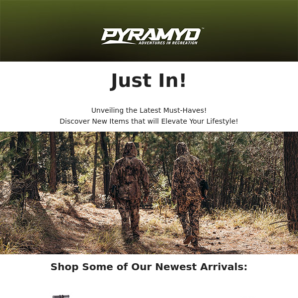 See what's NEW at Pyramyd!