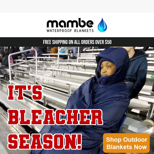 Let's get you ready for Bleacher Season!