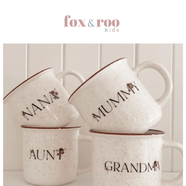 Mother's Day Mugs are here + FREE express upgrade! 😘