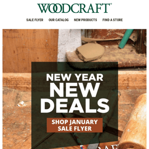 New Year, New Deals—Our January Sale Flyer is Here!