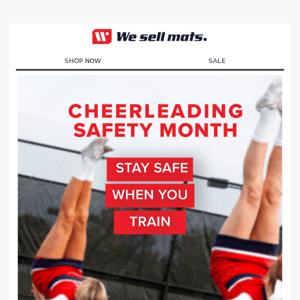 Grab your favorite cheerleader something to keep them safe this season!