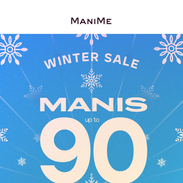 End of Year = WINTER SALE