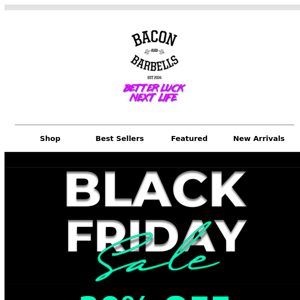 BLACK FRIDAY SALES ARE HERE! 30% OFF EVERYTHING! 🔥