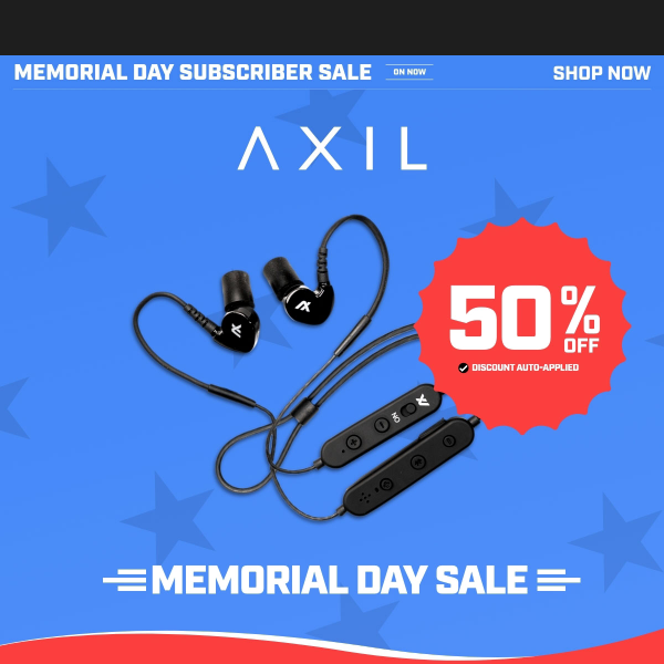 Save 50% on GSX Earbuds!