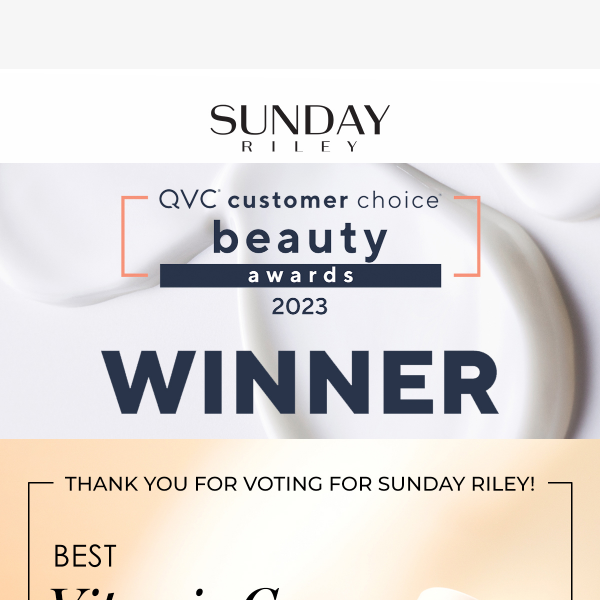 WE WON! Best Vitamin C Treatment on QVC!