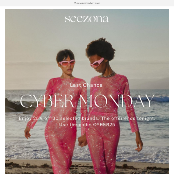 Ends Tonight: Cyber Monday