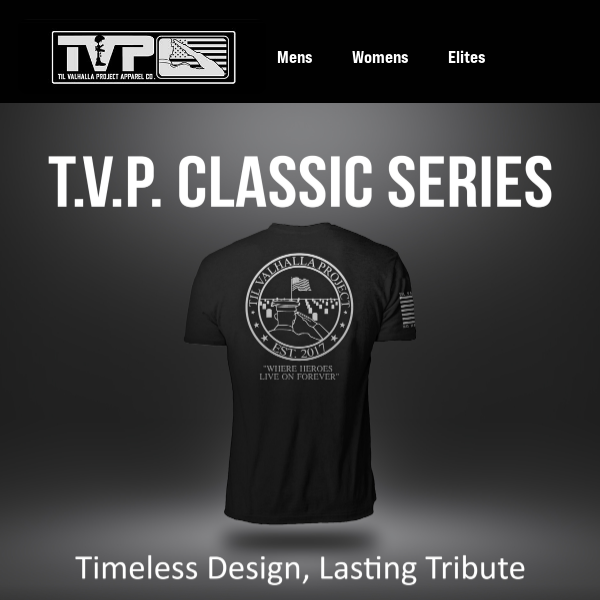 Embrace simplicity with our T.V.P. Classic Series and Essential Series