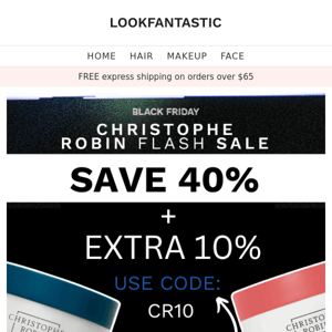 Christophe Robin FLASH 🔥 40% OFF + EXTRA 10% OFF