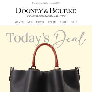 One Day Deal: This Dooney Exclusive Is Just $199!