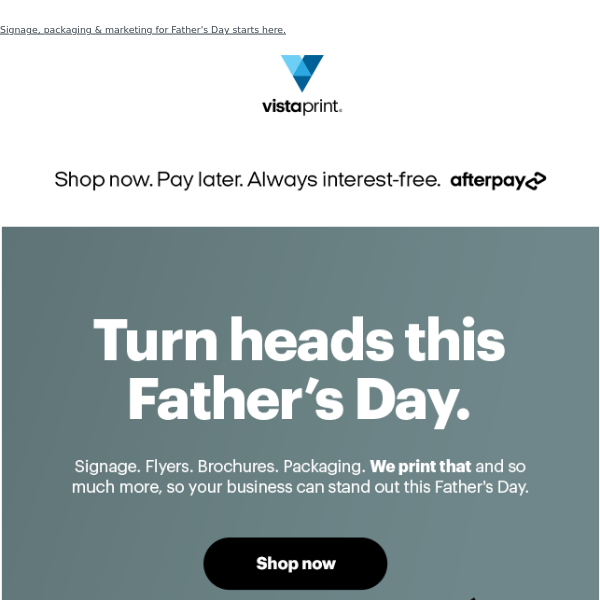 Do "Dad's Day" like your business has never done before.