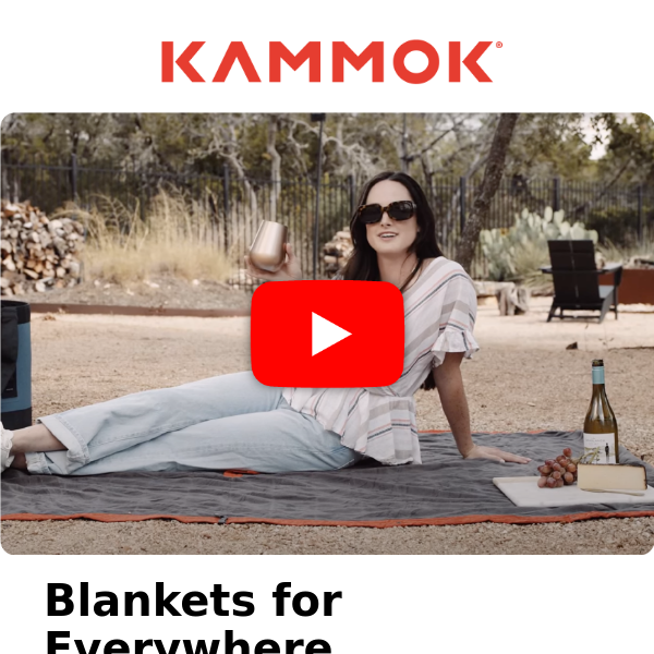 NEW VIDEO: Kammok Adventure Blankets