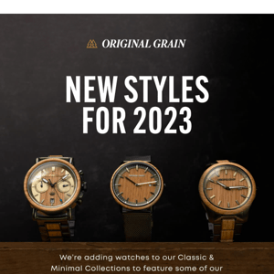 New Year, New Watches →