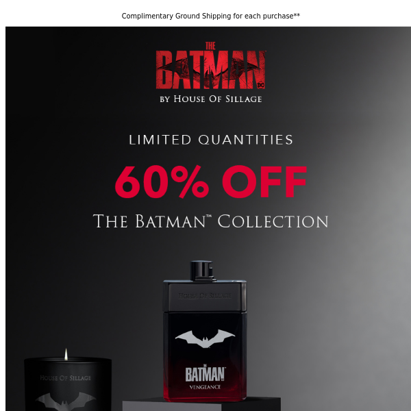 🔥 60% Off! The Batman™ Collection