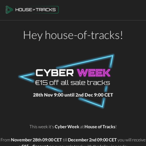 SALE! Cyber Week 2022 is here!