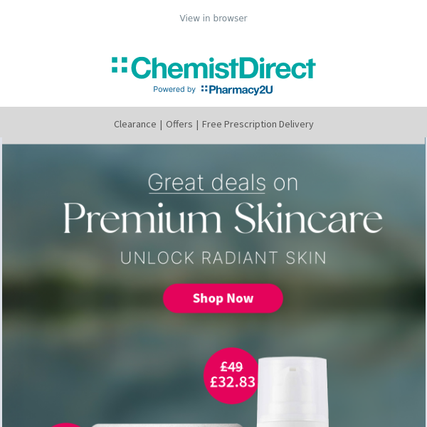 Great savings on your skincare favourites