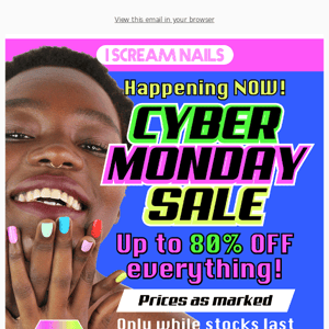 CYBER MONDAY EXTENDED FOR 1 DAY!  🔥