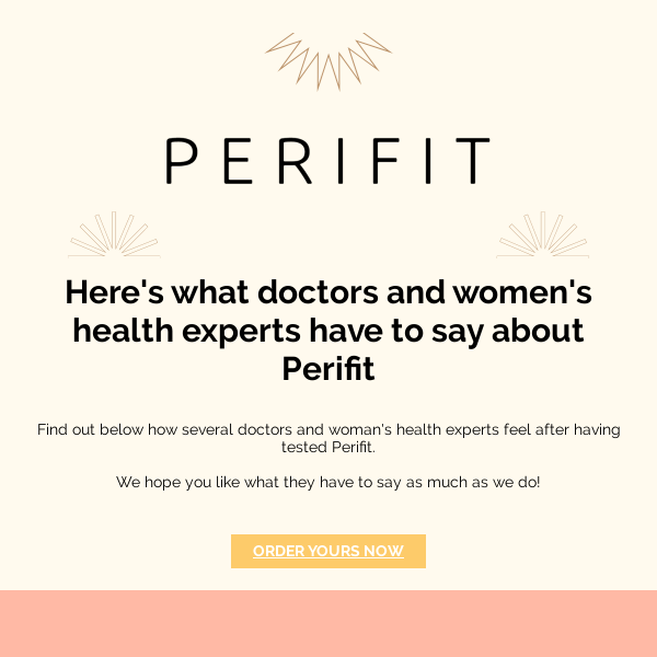 Doctors love Perifit! 😍