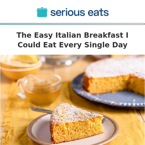 The Easy Italian Breakfast I Could Eat Every Single Day