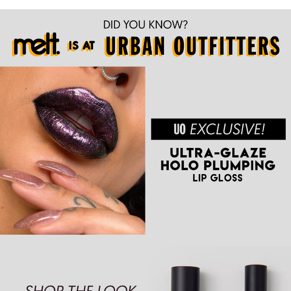 Did you know, Melt is now at Urban Outfitters?!
