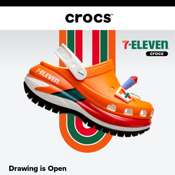 Enter now for 7-Eleven X Crocs. - Crocs