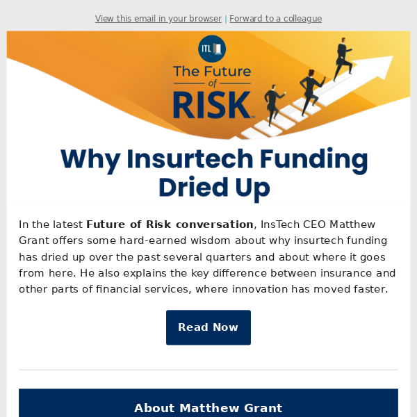 Read Now: Future of Risk Conversation - 'Why Insurtech Funding Dried Up'