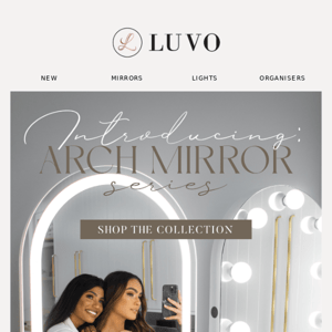 Let your creativity run free with our NEW Arch Mirror Series