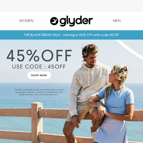 Now Live ⚡ Black Friday Sale at Glyder