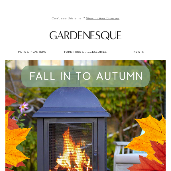 Fall into Autumn with Gardenesque 🍂