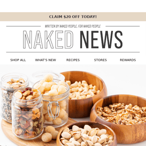We got something FOR YOU! Naked Foods❤️