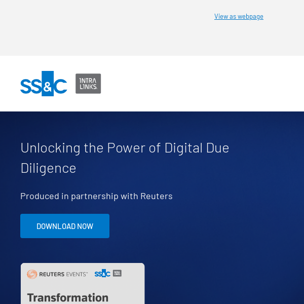 Unlocking the power of digital due diligence