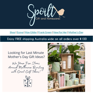 Last Minute Mother's Day Shopping? Find a Store Near You💖