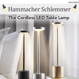 The Cordless LED Table Lamp