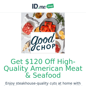 Exclusive Offer: $120 off High-Quality Meat & Seafood