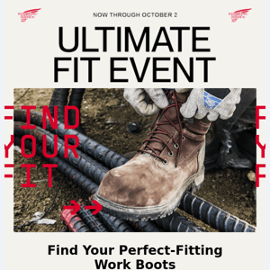 Hurry to claim your offer at Red Wing Stores