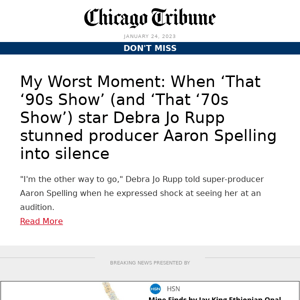 My Worst Moment: When ‘That ‘90s Show’ star Debra Jo Rupp stunned producer Aaron Spelling