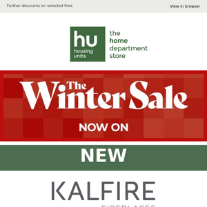 Winter Sale Alert: Hot Deals to Warm Up Your Home!