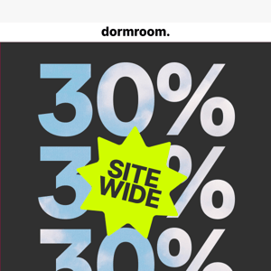 Surprise! Save 30% Off Sitewide