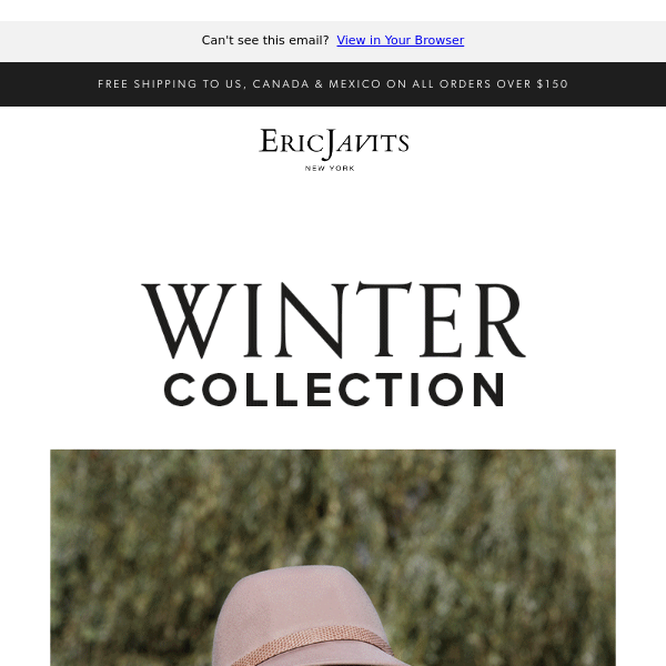 This is our Winter Selection, Eric Javits