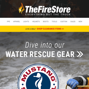 Dive Into Mustang Water Rescue Gear 💦